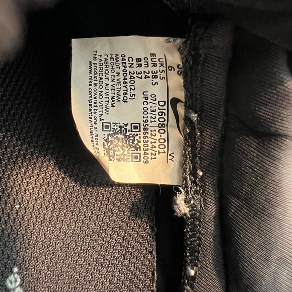 Nike ACG Moc 3.5 Black Iron Grey 6 Men - Picture 6 of 8